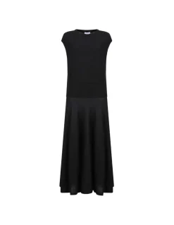 Cinched knit dress