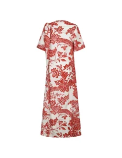 Cleta silk long dress