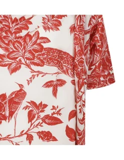 Cleta silk long dress