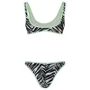 Coolio zebra bikini set