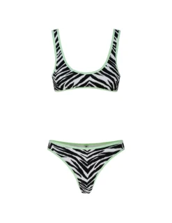 Coolio zebra bikini set