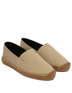 Cotton gabardine espadrillas