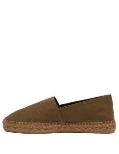 Cotton gabardine espadrillas