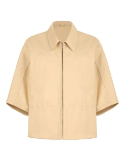 Cotton gabardine jacket