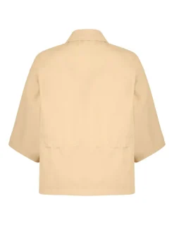 Cotton gabardine jacket