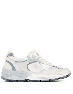 DadStar white and silver sneakers