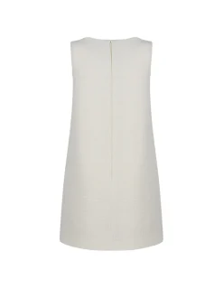 Damier bouclé mini dress