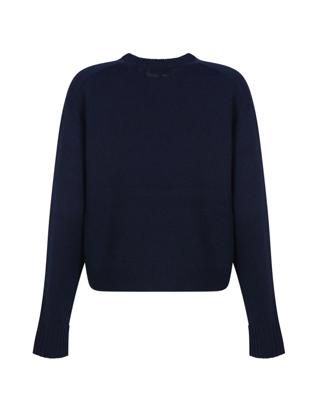 Dark denim hue cashmere sweater
