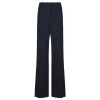 Demitria black wool pants