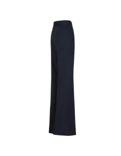 Demitria black wool pants