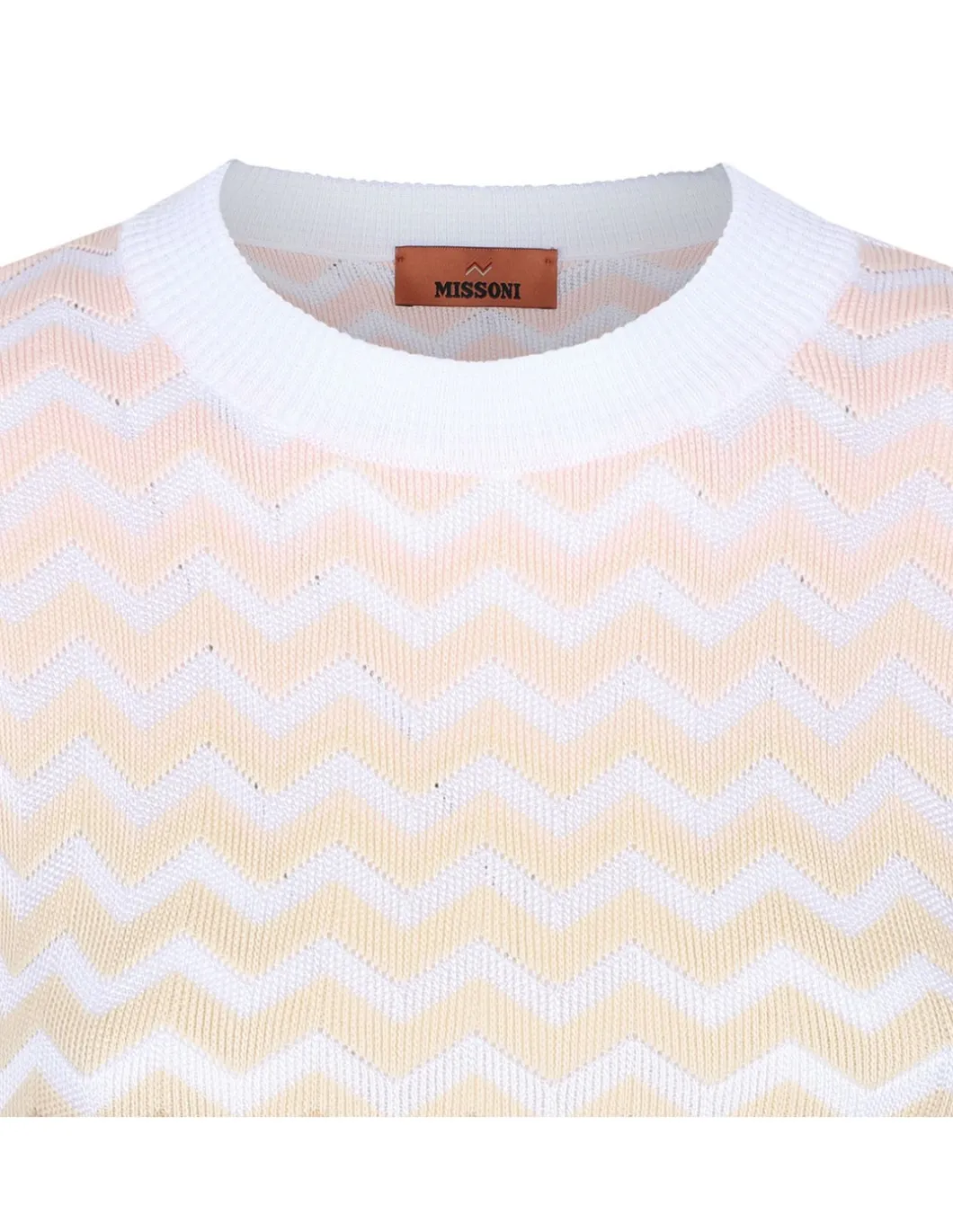Dégradé chevron motif mini dress