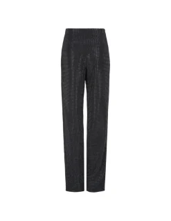 Diamante embellished pants