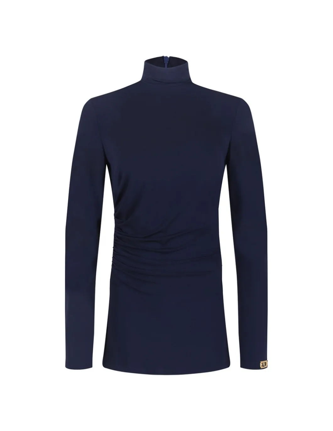 Draped jersey top