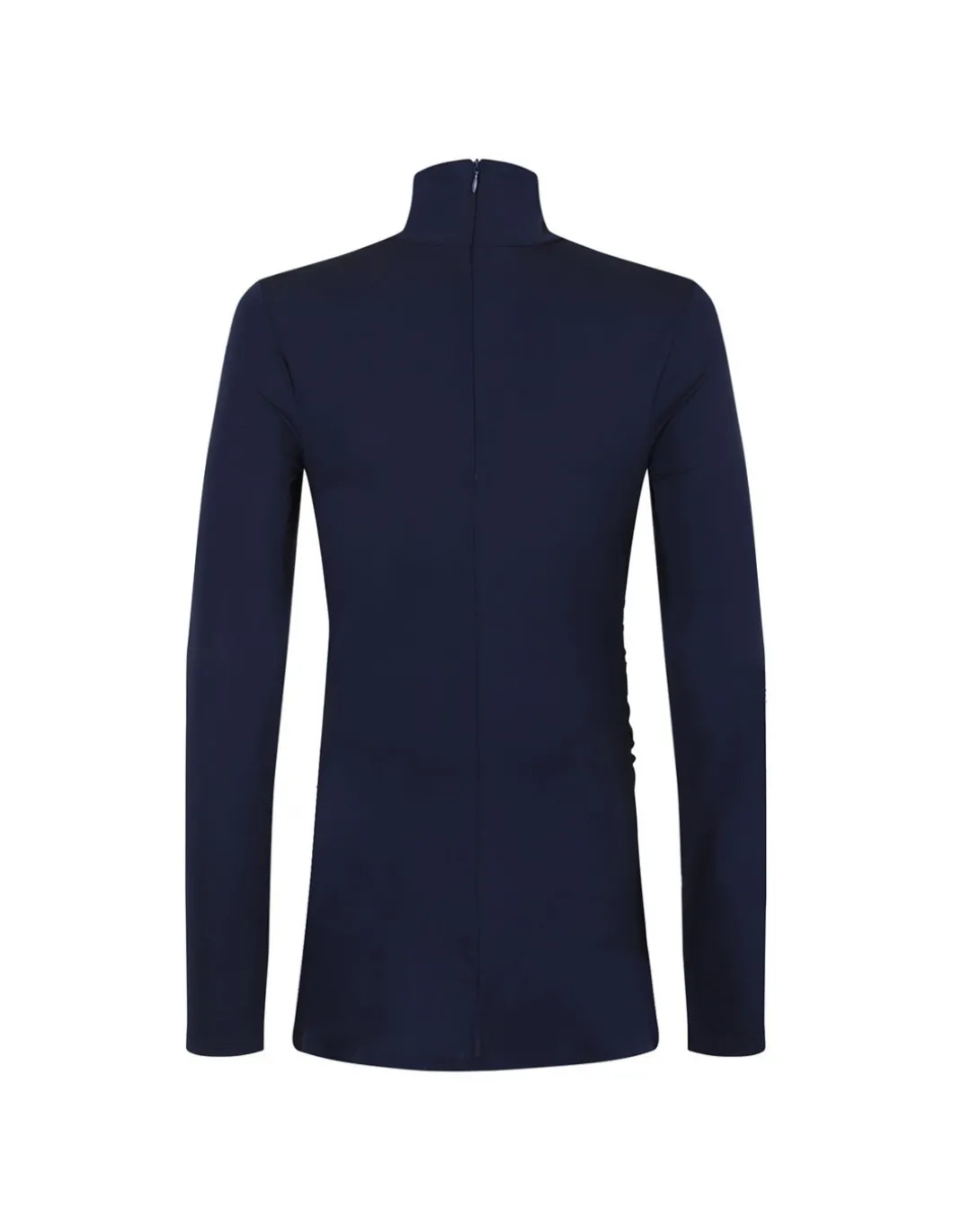 Draped jersey top