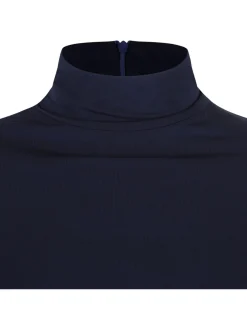 Draped jersey top