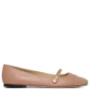 Elisa leather flats