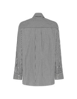 Fabrizia black and ecru shirt