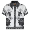 Flower leopards shirt