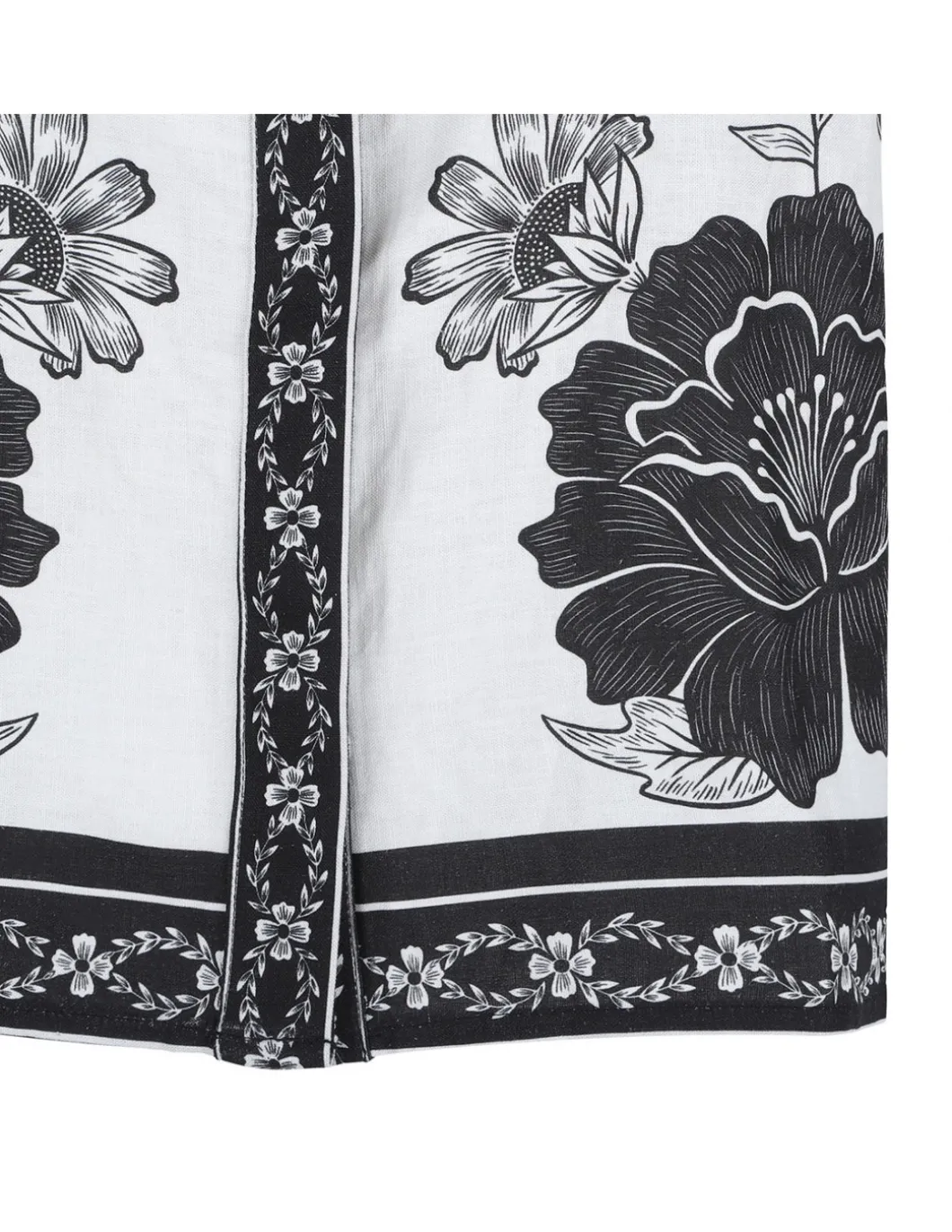 Flower leopards shirt
