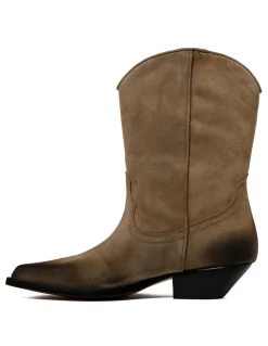Frisco suede booties