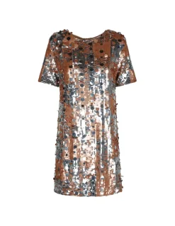 Full sequin mini dress