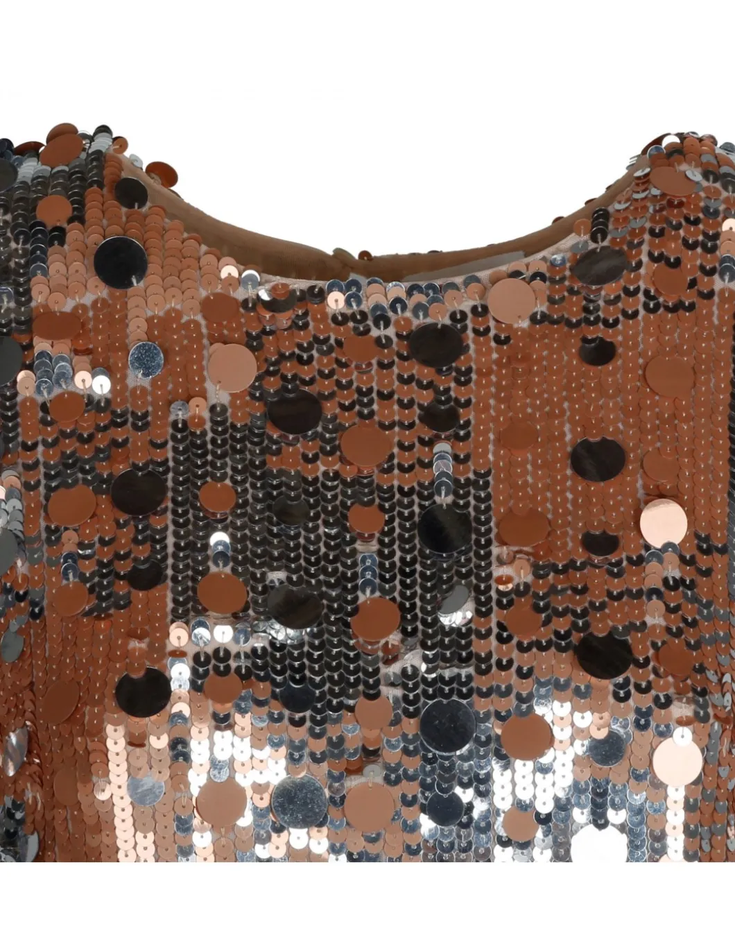 Full sequin mini dress