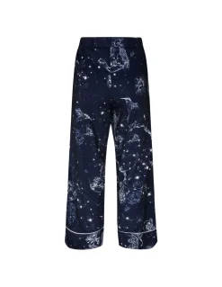 Galaxy print pants