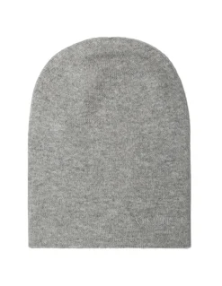 Graphite gray cashmere beanie