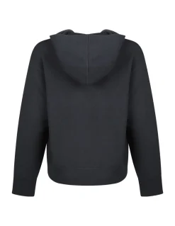 Graphite gray zipped hoodie