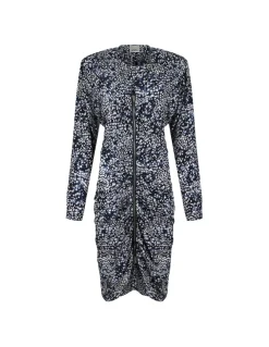 Hermina silk-blend midi dress