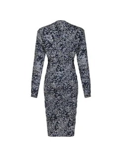Hermina silk-blend midi dress