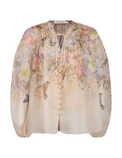 Illuminate drawn blouse