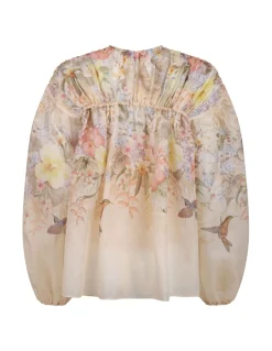 Illuminate drawn blouse