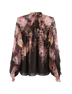 Illuminate Flutter blouse