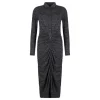 Ivalia anthracite gray dress