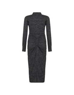Ivalia anthracite gray dress