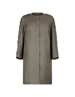 Jasmine water-repellent trench coat