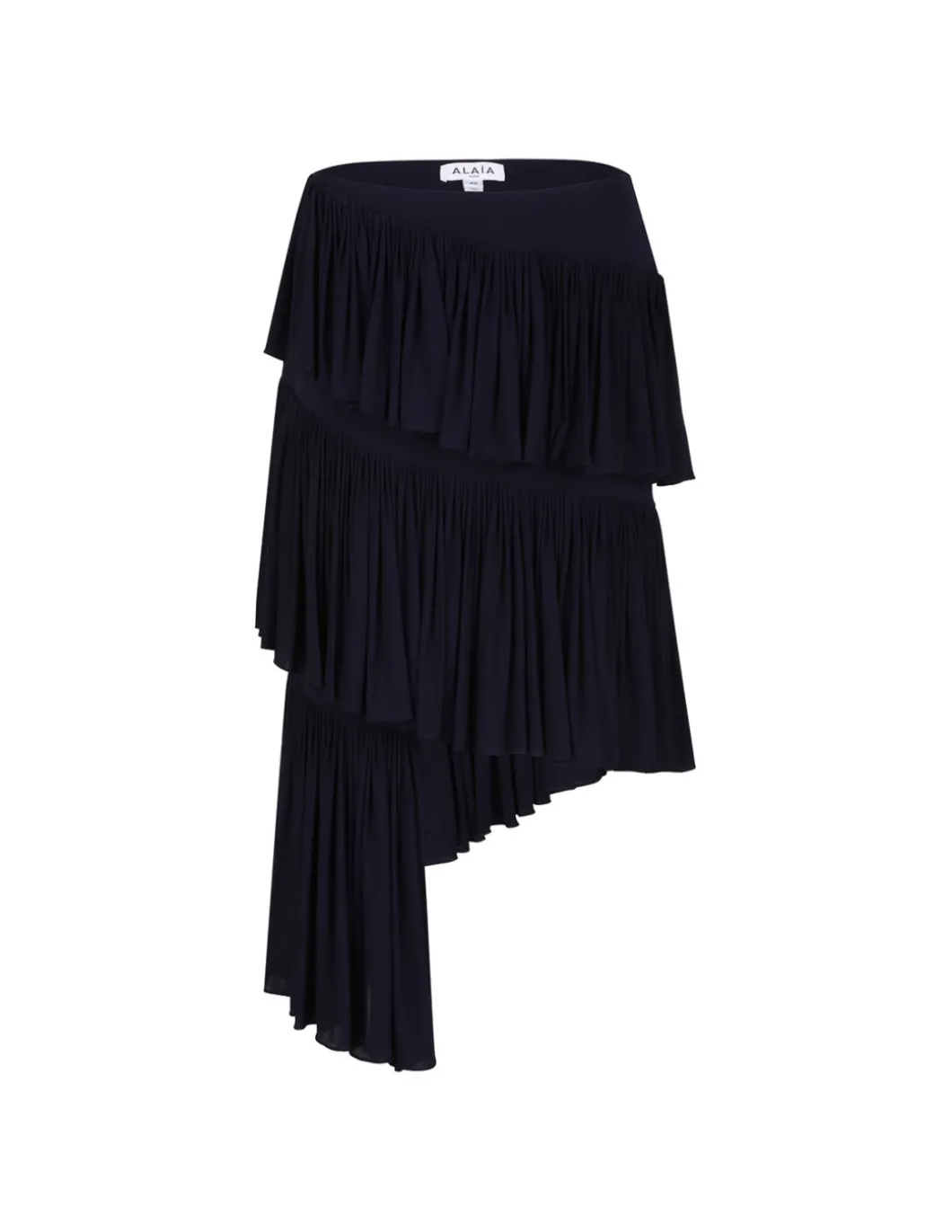 Jersey spiral skirt