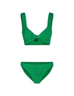 Juno emerald green bikini set