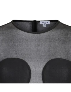 Knit molded dress