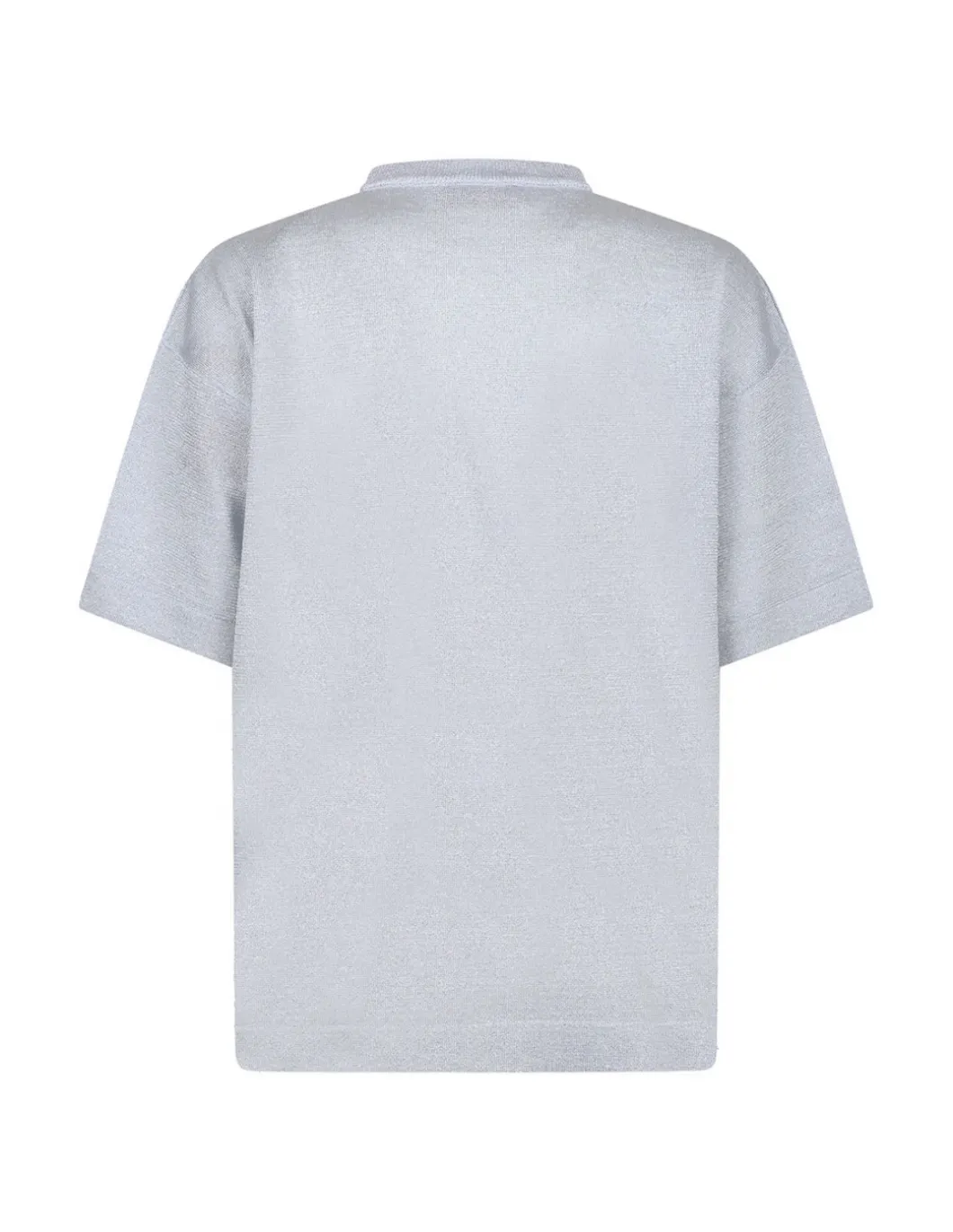 Lamé viscose crewneck sweater