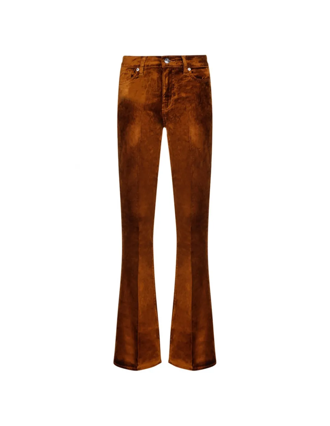 Le High Flare velvet pants