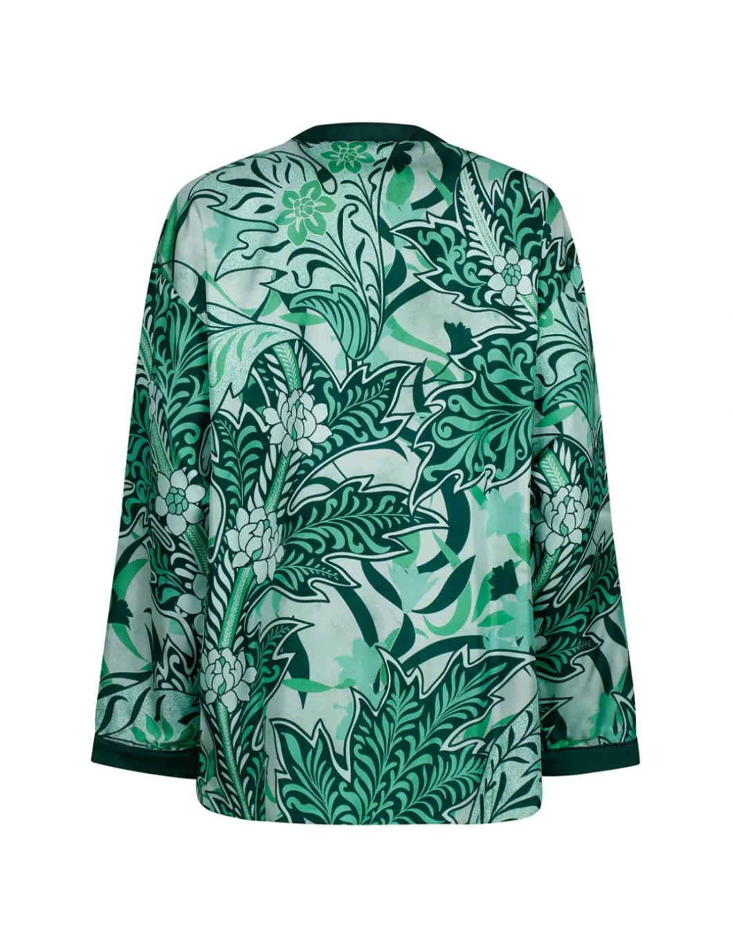 Ligea silk twill shirt-jacket