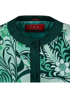 Ligea silk twill shirt-jacket