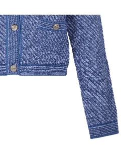 Light blue cotton cardigan