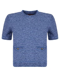 Light blue cotton top