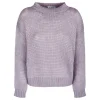Lilac alpaca blend sweater