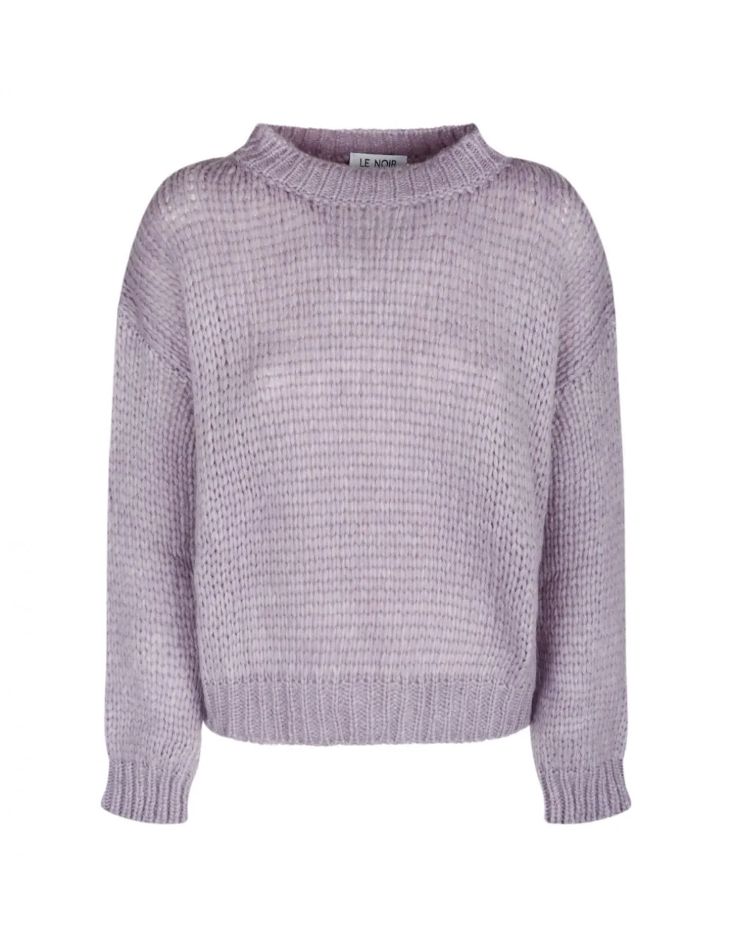Lilac alpaca blend sweater