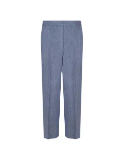 Linen blend pants
