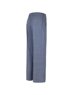 Linen blend pants